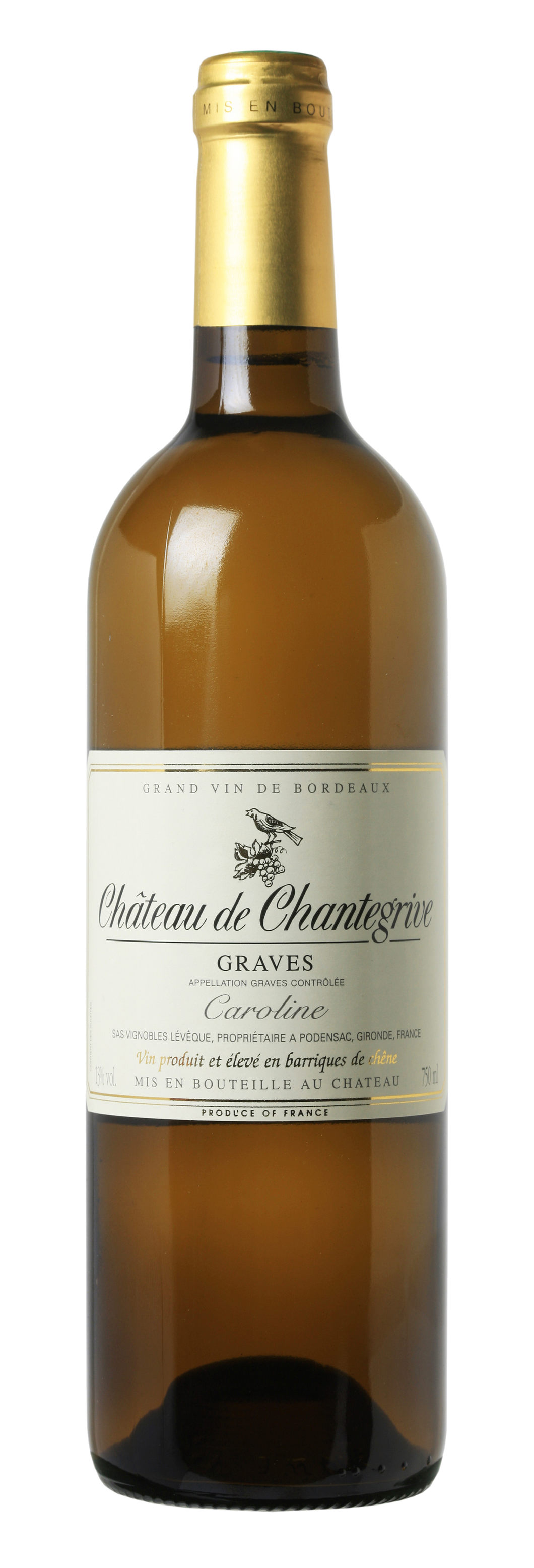 Château de Chantegrive Graves Cuvée Caroline 2019